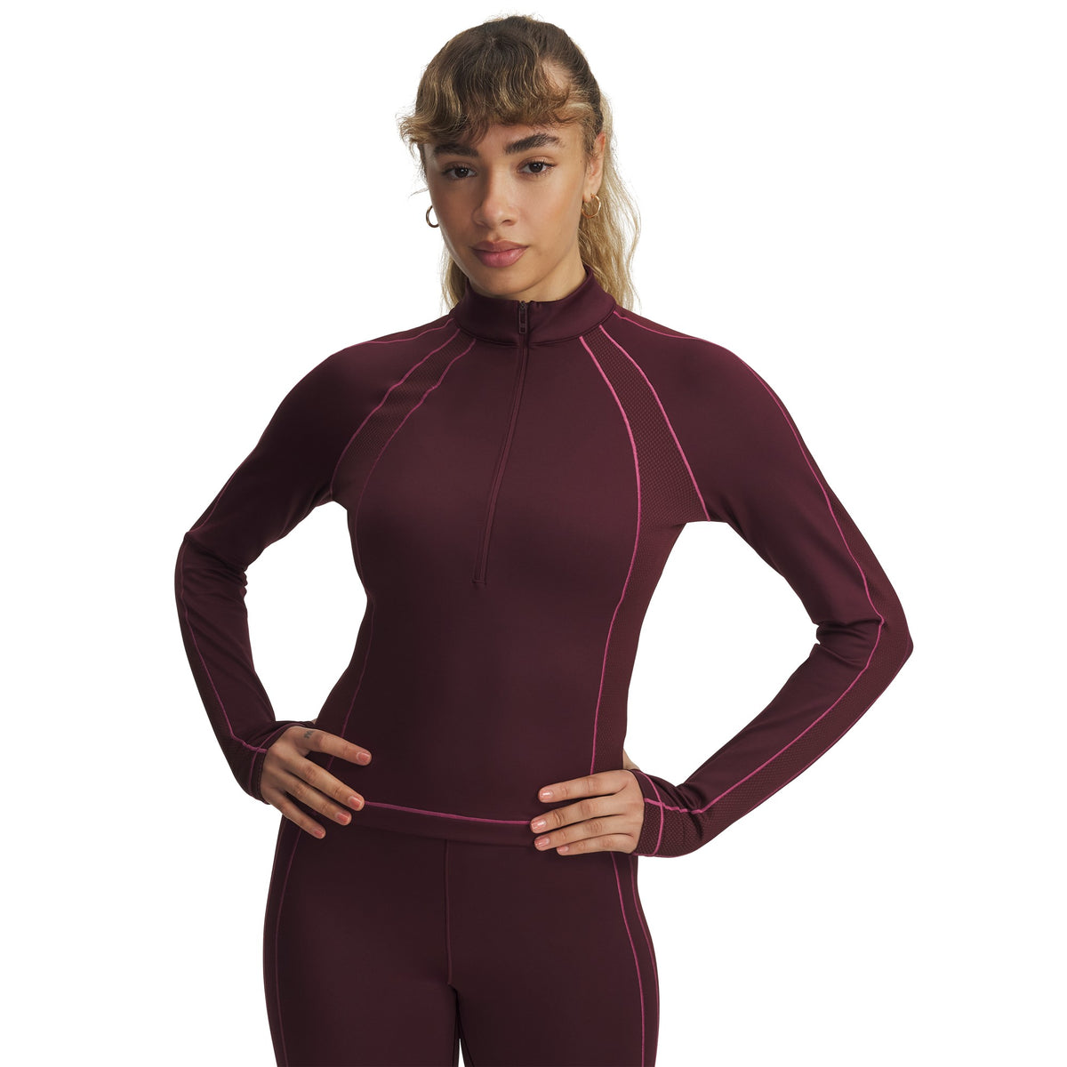 Under Armour ColdGear Textured ½ Zip - Womens