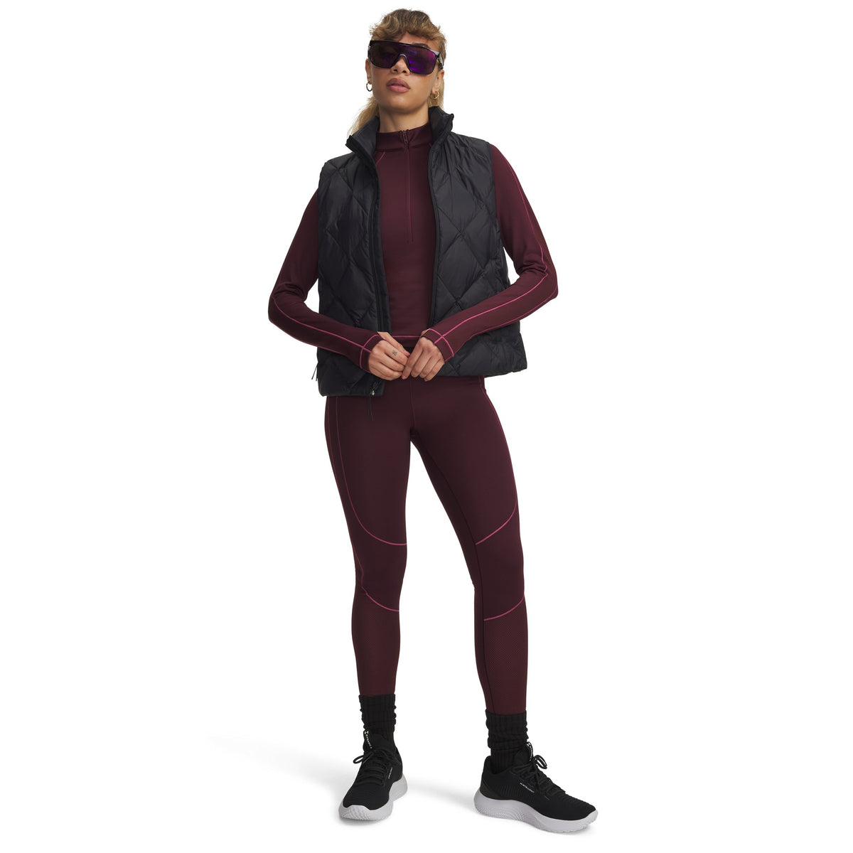 Under Armour ColdGear Textured ½ Zip - Womens