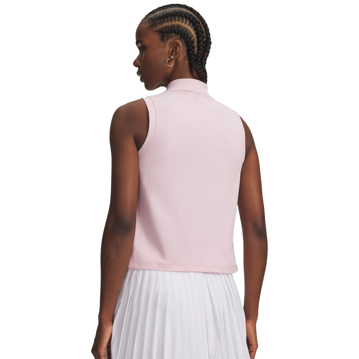 Under Armour Drive Johnny Collar Golf Sleeveless Polo - Womens