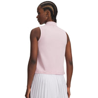 Under Armour Drive Johnny Collar Golf Sleeveless Polo - Womens