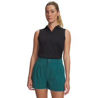 Under Armour Drive Johnny Collar Golf Sleeveless Polo - Womens