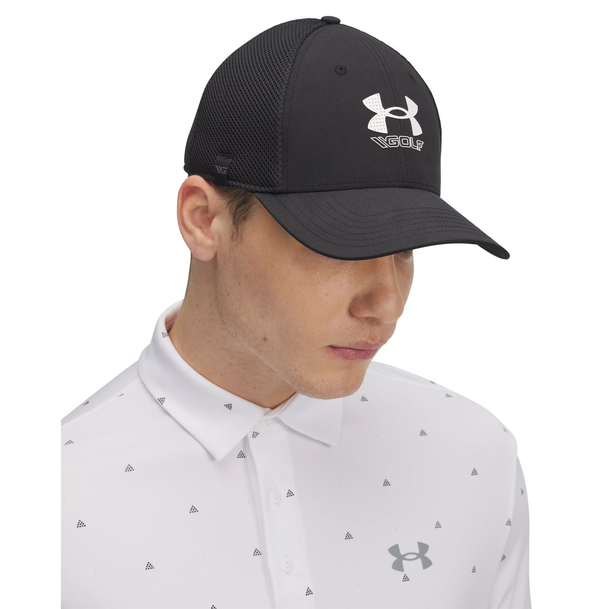 Under Armour Drive Low Golf Stretch Fit Cap - Mens
