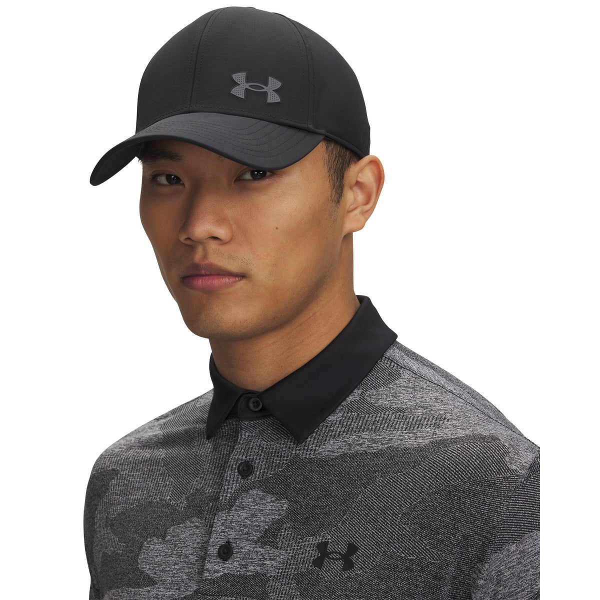 Under Armour Drive Low Storm Golf Stretch Fit Cap - Mens
