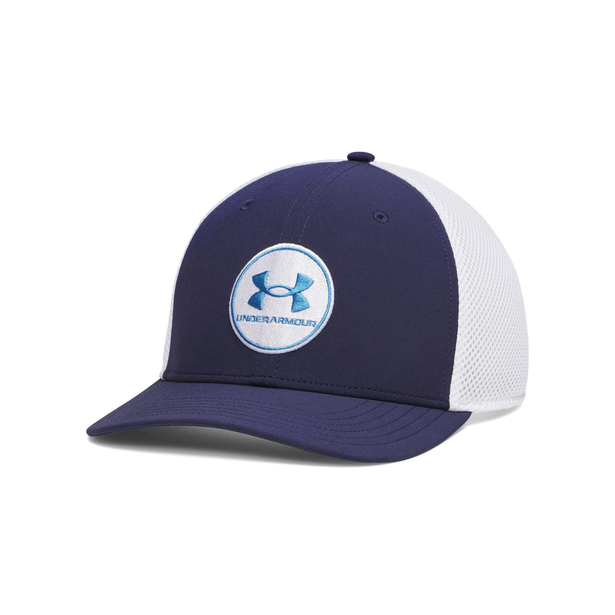 Under Armour Drive Mid Golf Stretch Fit Cap - Mens