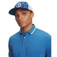 Under Armour Drive Mid Golf Stretch Fit Cap - Mens