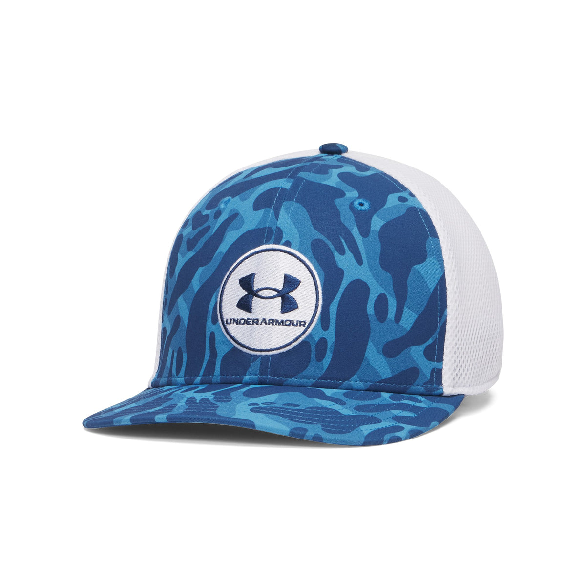 Under Armour Drive Mid Golf Stretch Fit Cap - Mens