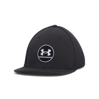 Under Armour Drive Mid Golf Stretch Fit Cap - Mens