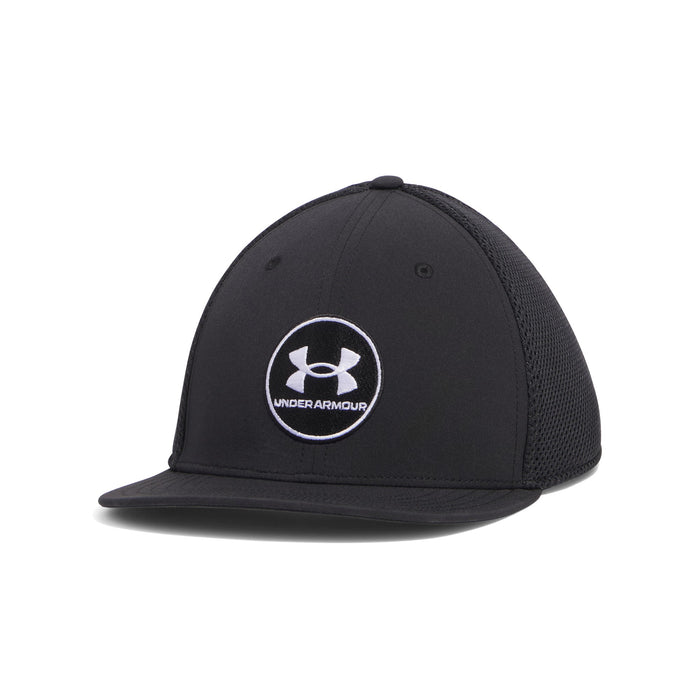 Under Armour Drive Mid Golf Stretch Fit Cap - Mens