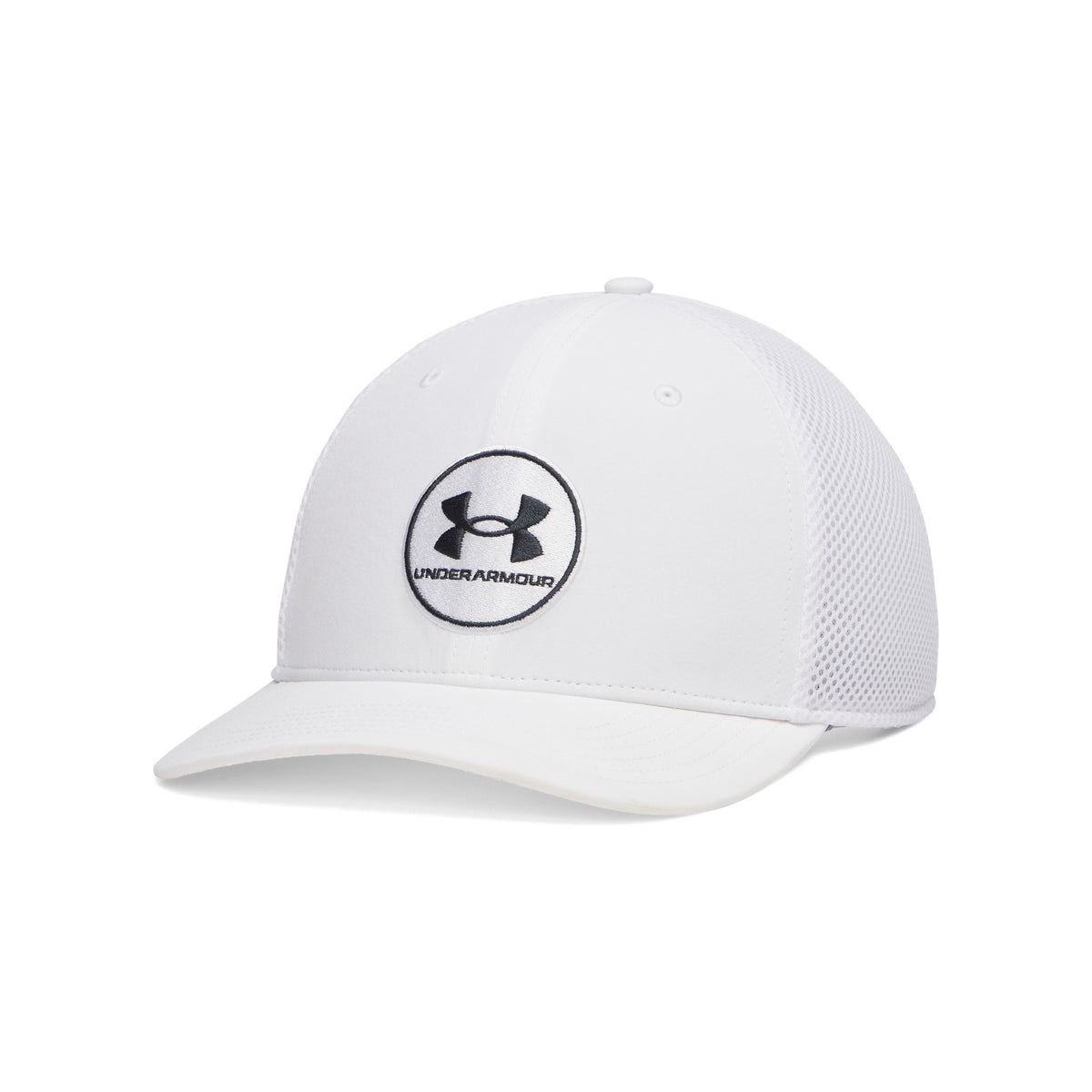 Under Armour Drive Mid Golf Stretch Fit Cap - Mens