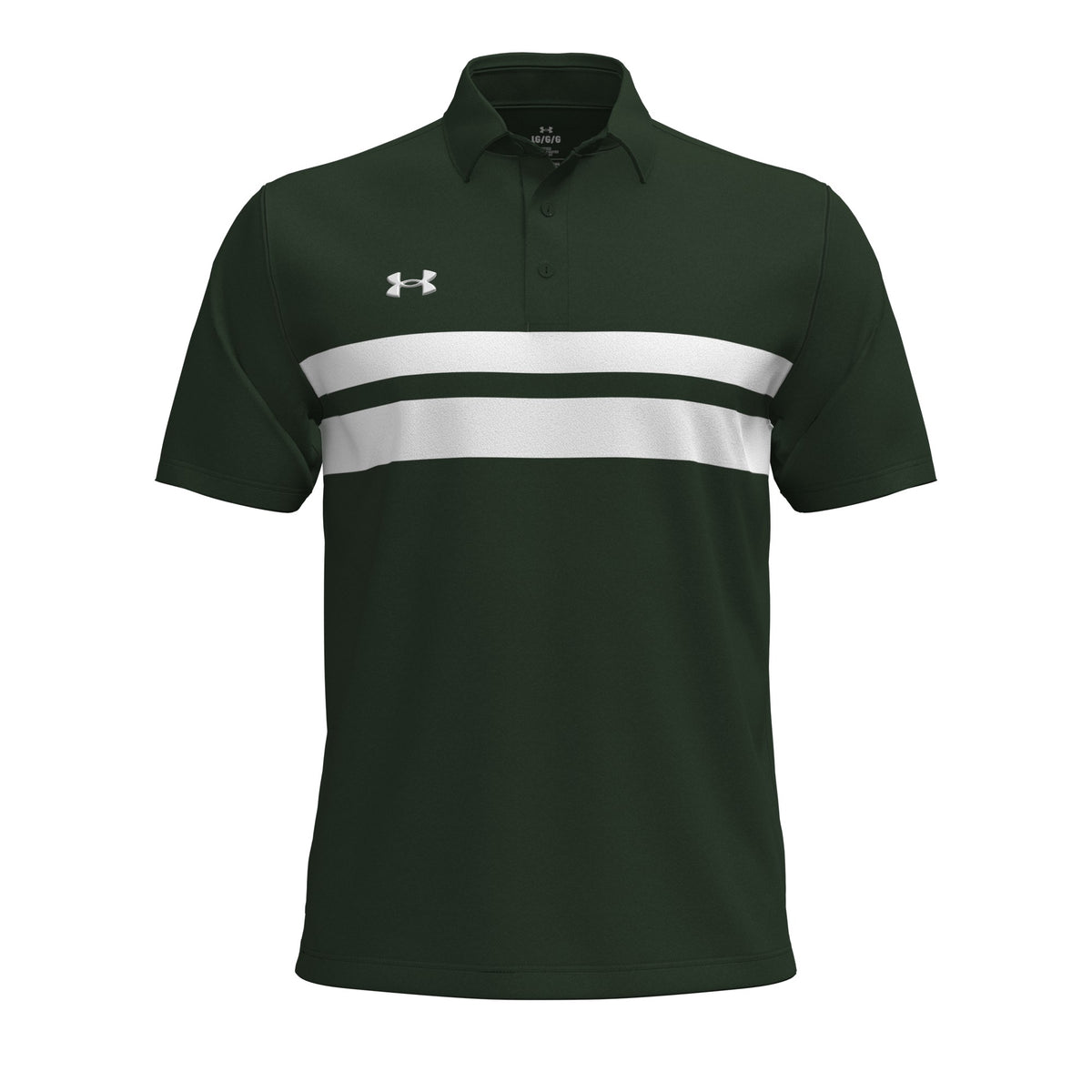Under Armour Drive Team Dual Stripe Golf Polo - Mens