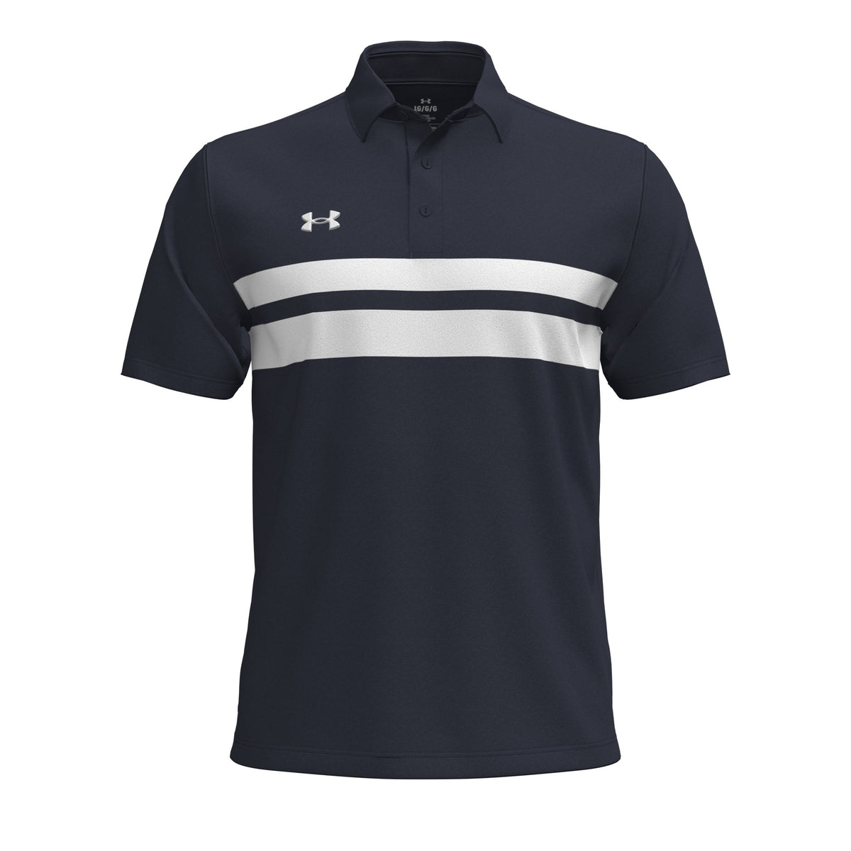 Under Armour Drive Team Dual Stripe Golf Polo - Mens