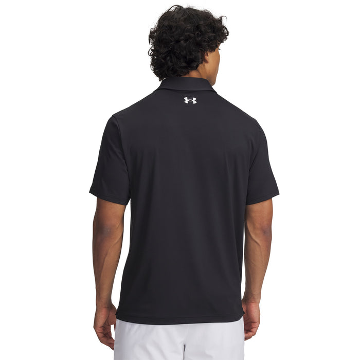 Under Armour Drive Team Dual Stripe Golf Polo - Mens