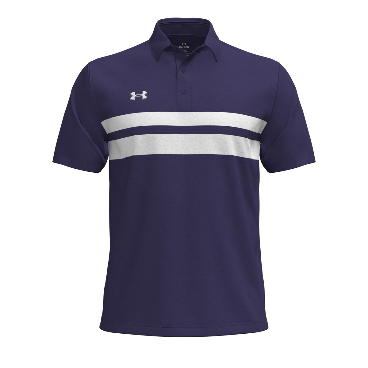 Under Armour Drive Team Dual Stripe Golf Polo - Mens