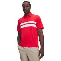 Under Armour Drive Team Dual Stripe Golf Polo - Mens