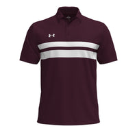 Under Armour Drive Team Dual Stripe Golf Polo - Mens