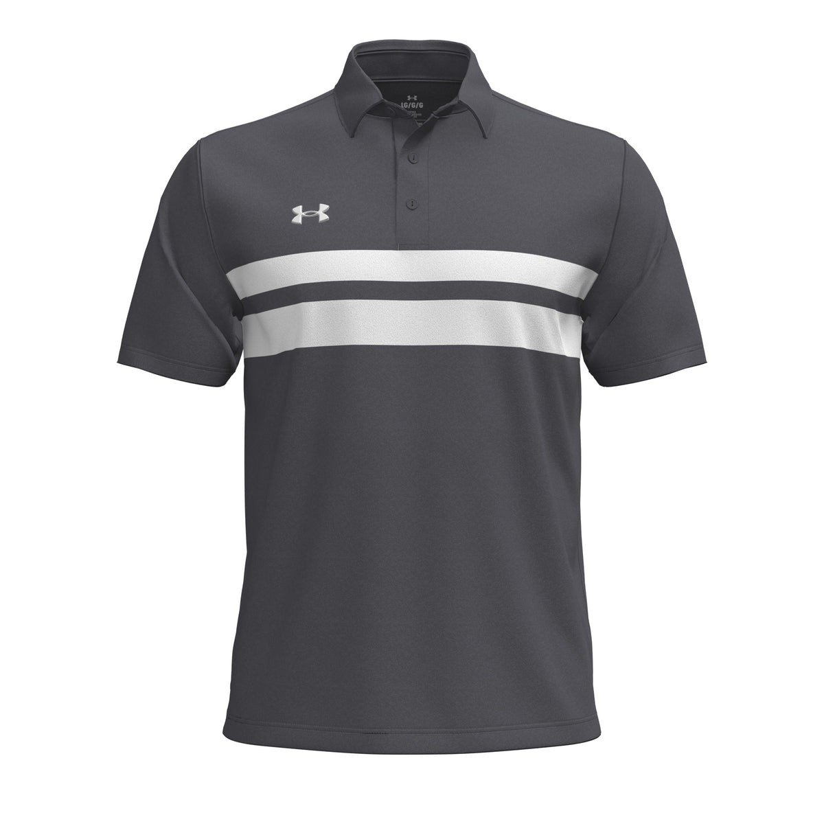 Under Armour Drive Team Dual Stripe Golf Polo - Mens