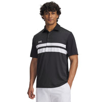 Under Armour Drive Team Dual Stripe Golf Polo - Mens