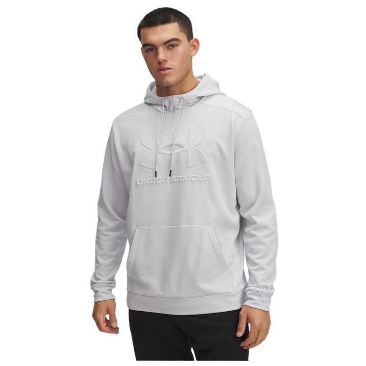 Under Armour Fleece Graphic Hoody - Halo Grey - Mens