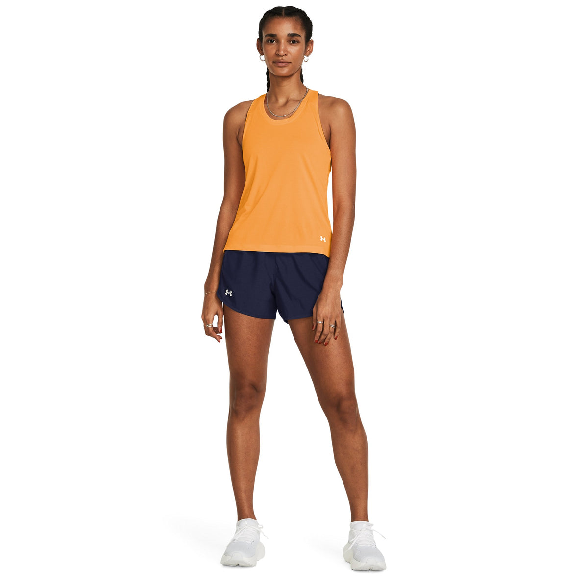 Under Armour Fly-By Heather 3" Shorts - Womens