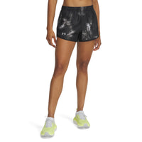 Under Armour Fly-By Printed 3" Shorts - Womens