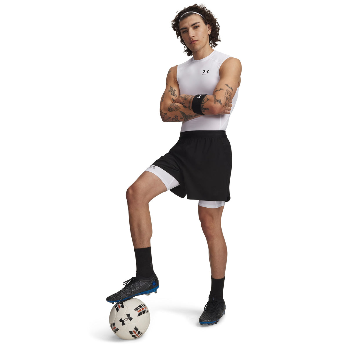 Under Armour HeatGear 6" Compression Shorts - Mens