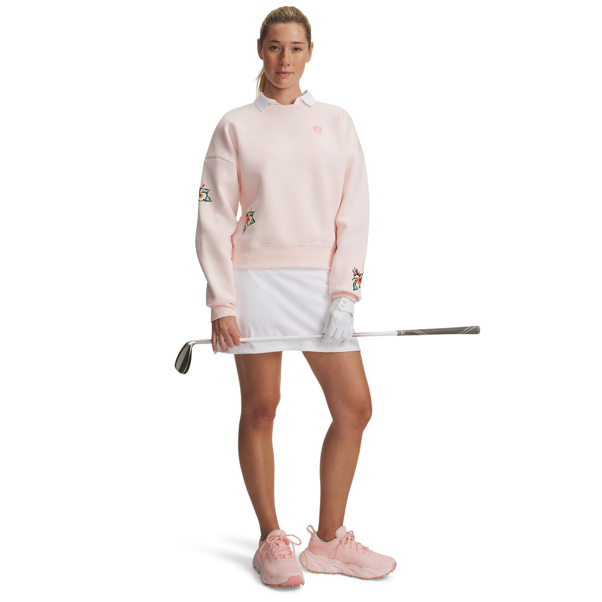 Under Armour Icon Golf Trip Crew - Womens