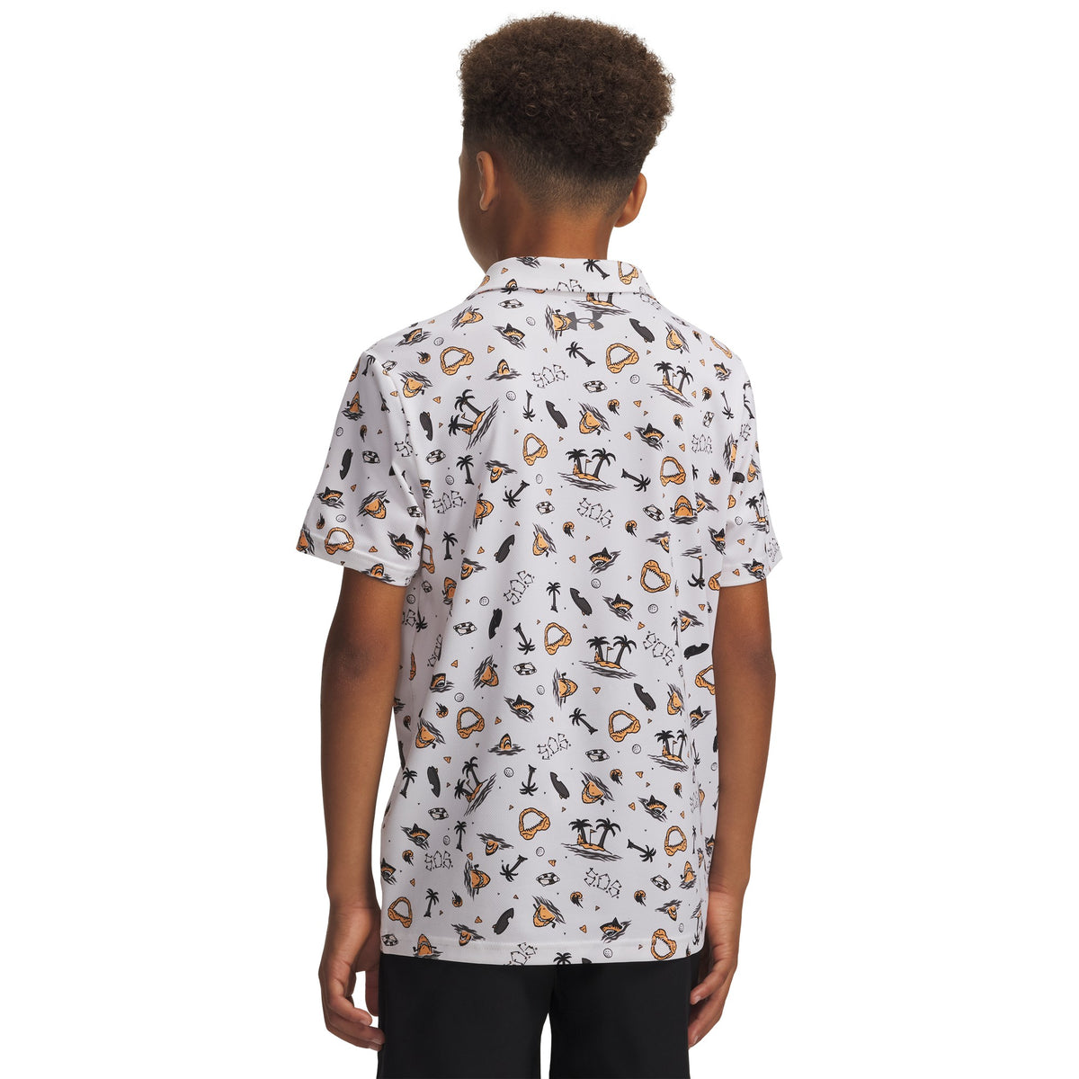 Under Armour Matchplay Printed Golf Polo - Boys
