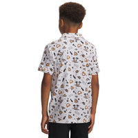 Under Armour Matchplay Printed Golf Polo - Boys