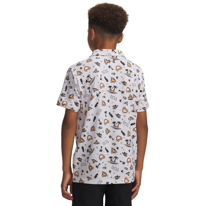 Under Armour Matchplay Printed Golf Polo - Boys