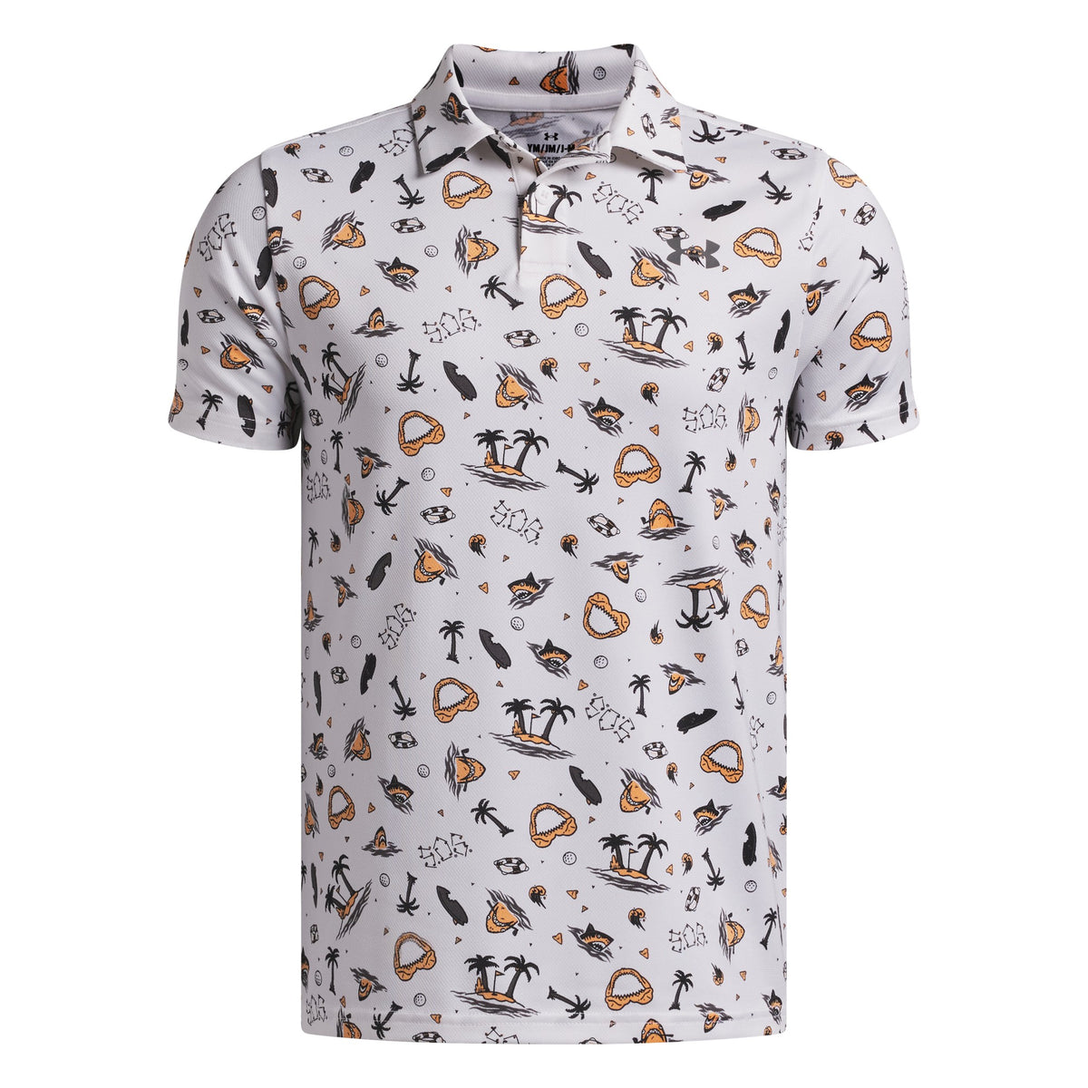 Under Armour Matchplay Printed Golf Polo - Boys