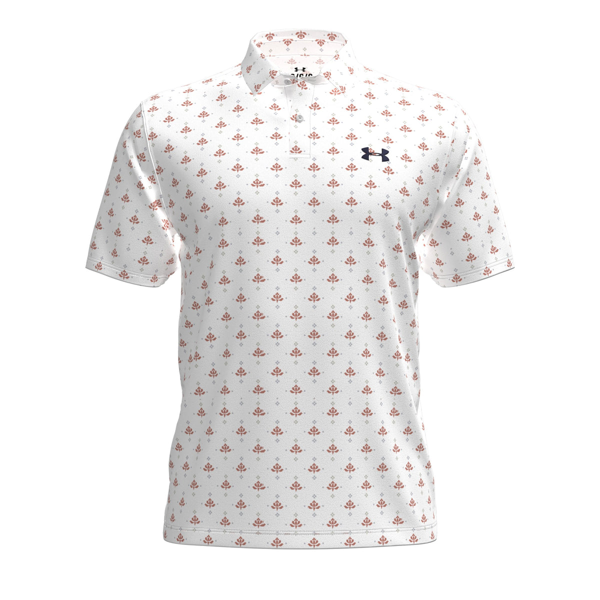 Under Armour Matchplay Printed Golf Polo - Mens