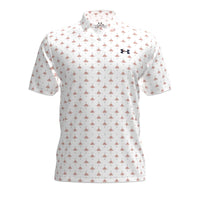 Under Armour Matchplay Printed Golf Polo - Mens