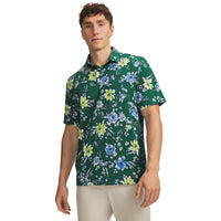 Under Armour Matchplay Printed Golf Polo - Mens