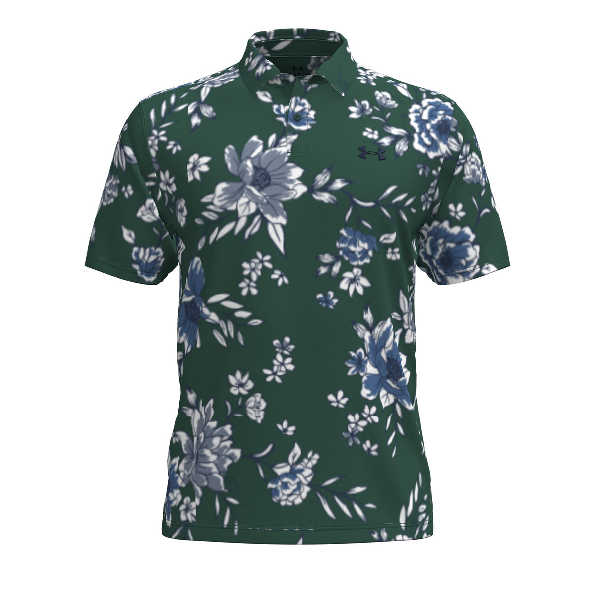 Under Armour Matchplay Printed Golf Polo - Mens