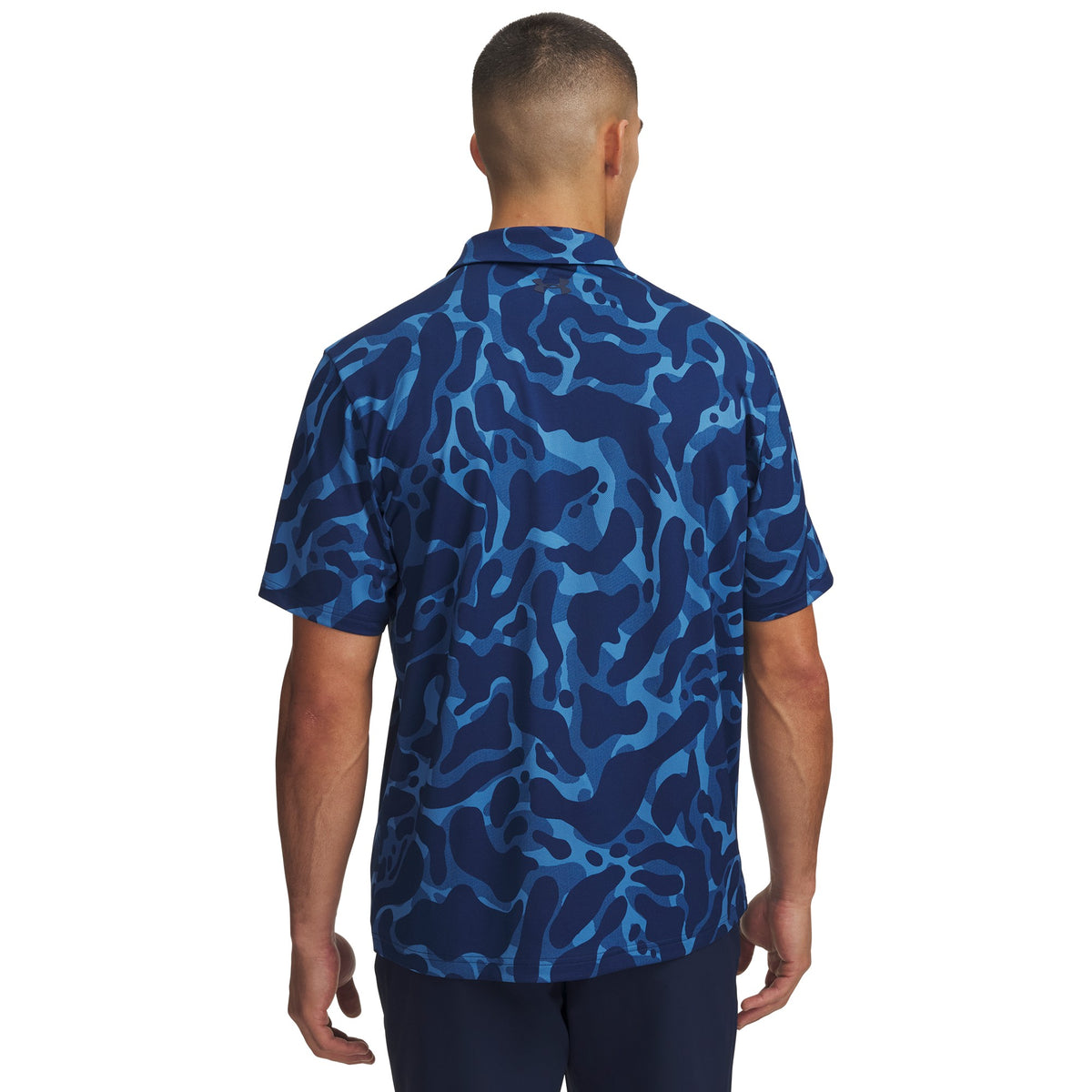 Under Armour Matchplay Printed Golf Polo - Mens