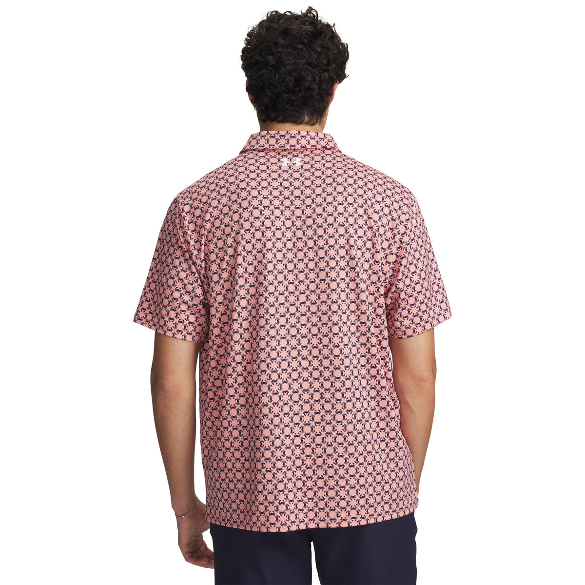 Under Armour Matchplay Printed Golf Polo - Mens