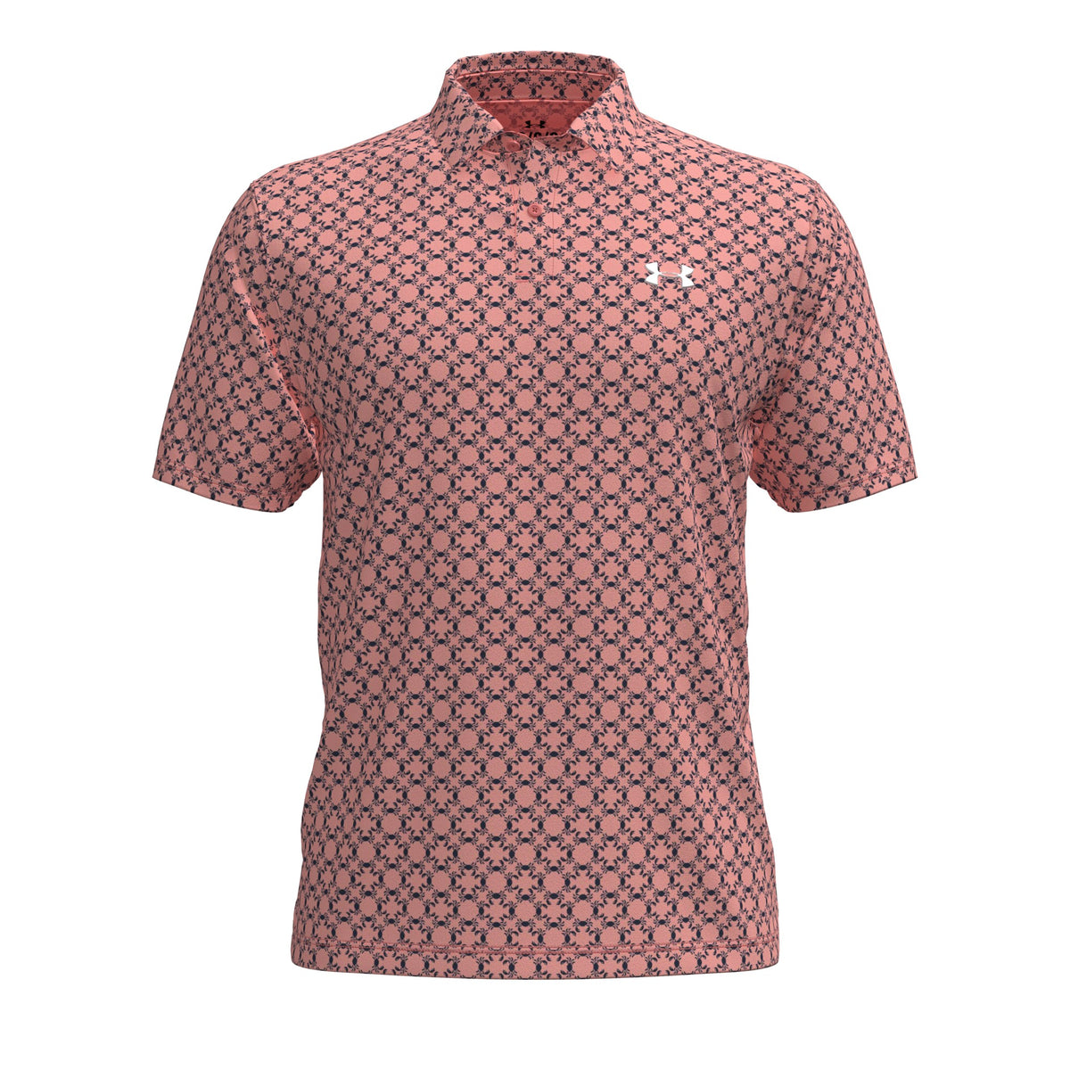 Under Armour Matchplay Printed Golf Polo - Mens
