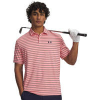 Under Armour Matchplay Stripe Golf Polo - Mens