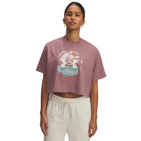 Under Armour Outdoor Graphic Crop Short Sleeve - Womens