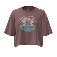 Under Armour Outdoor Graphic Crop Short Sleeve - Womens