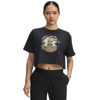 Under Armour Outdoor Graphic Crop Short Sleeve - Womens
