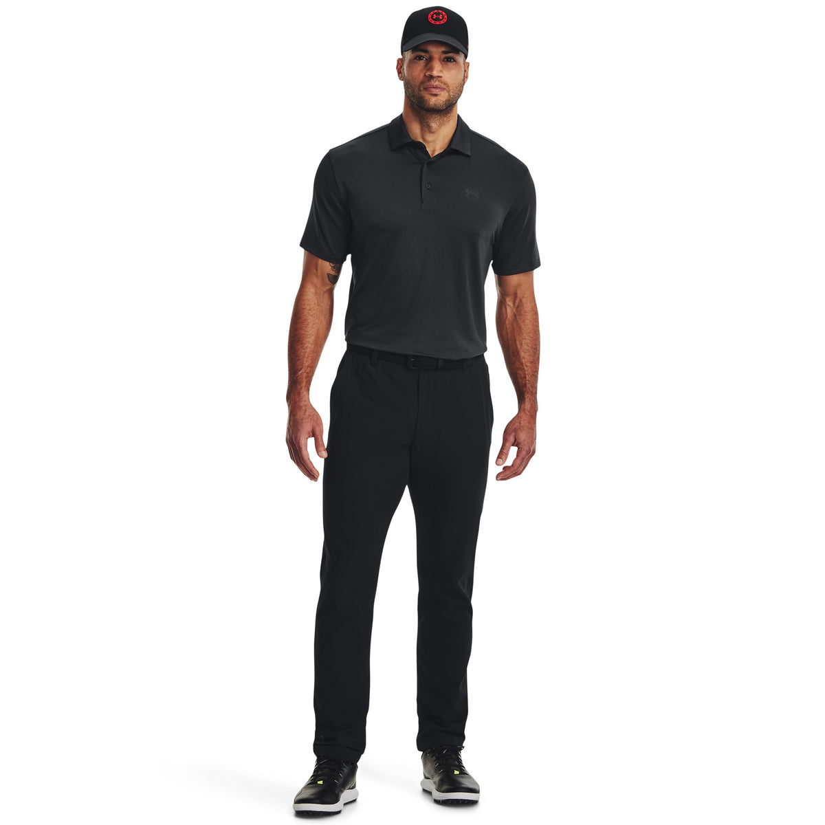 Under Armour Playoff 3.0 Stripe Golf Polo - Mens