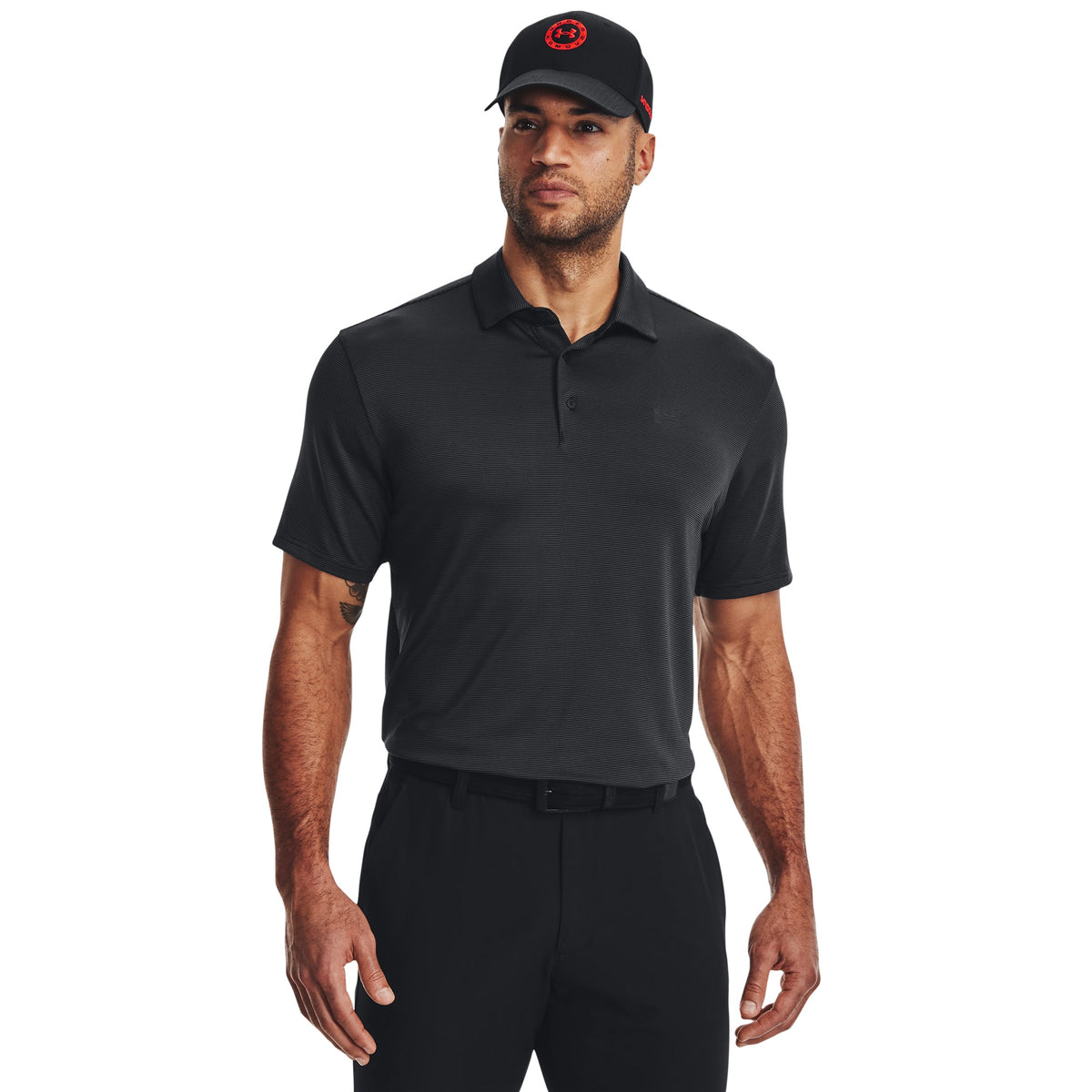 Under Armour Playoff 3.0 Stripe Golf Polo - Mens