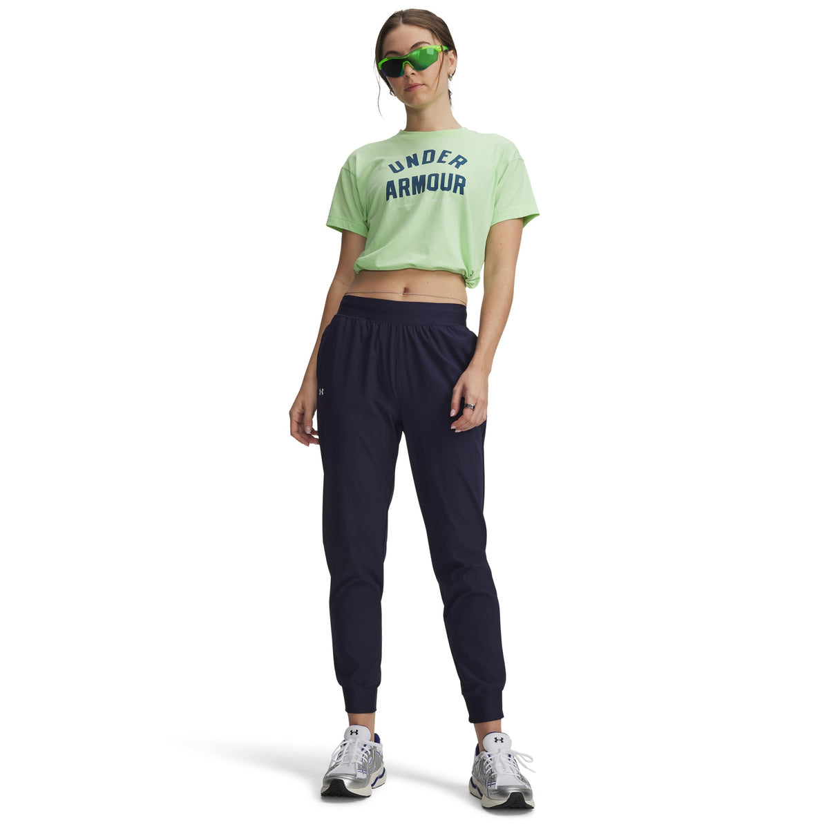 Under Armour Rival High-Rise Woven Pants - Womens