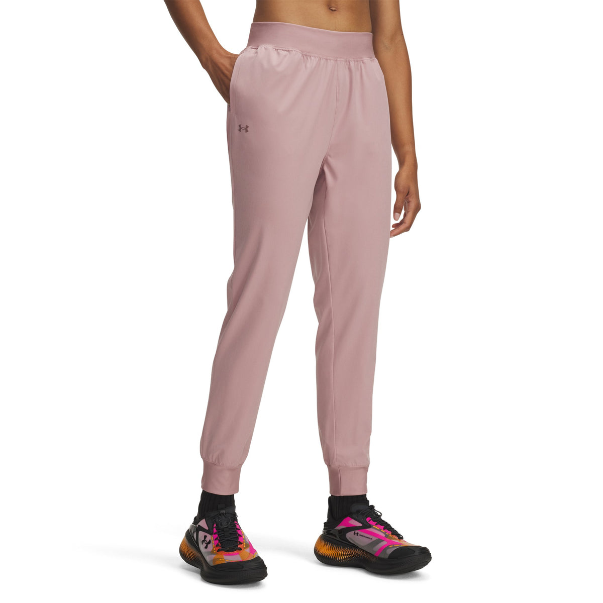Under Armour Rival High-Rise Woven Pants - Womens