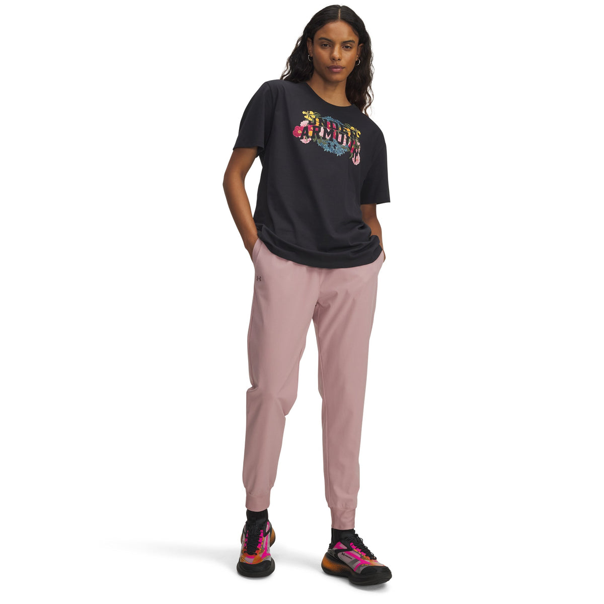 Under Armour Rival High-Rise Woven Pants - Womens