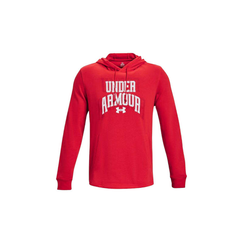 Hooded sweatshirt Under Armour UA Rival Terry Logo Hoodie-WHT 