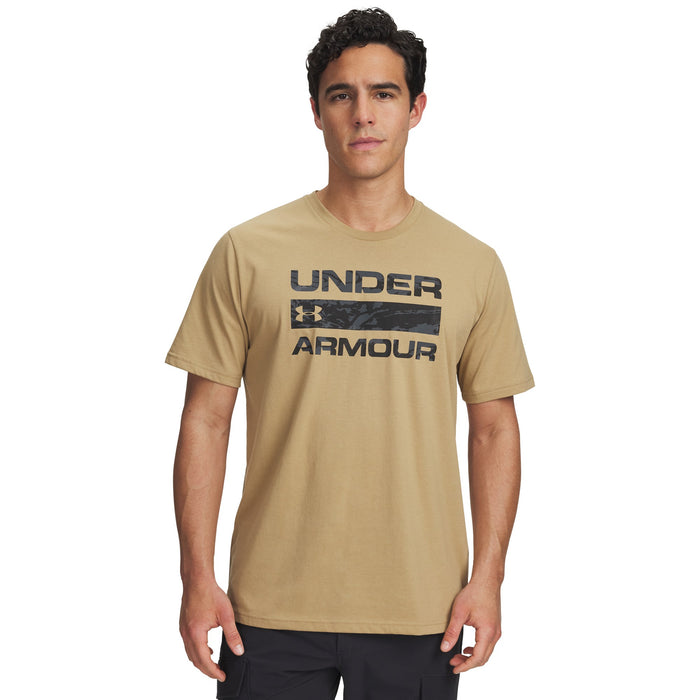 Under Armour Stacked Logo Fill T-Shirt - Mens