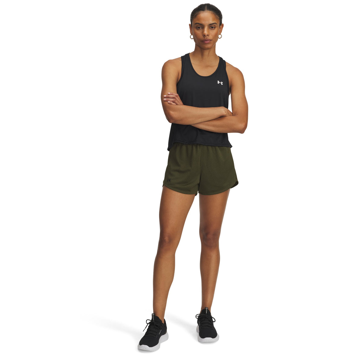 Under Armour Tech Mesh Play Up 3" Shorts - Womens