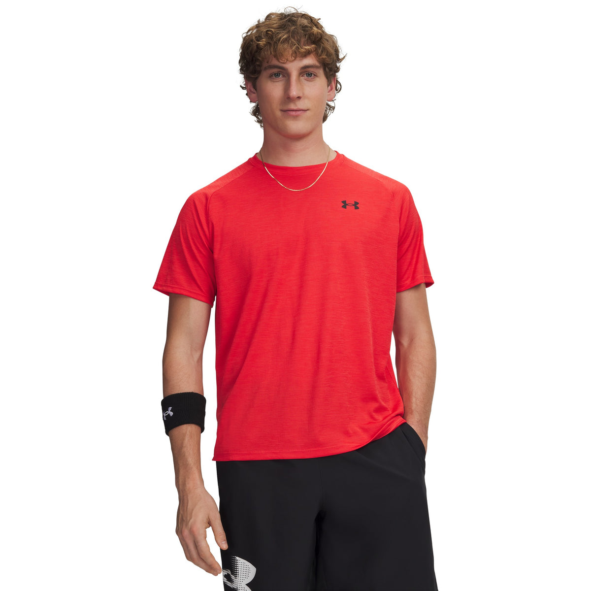 Under Armour Tech Textured Short Sleeve - Mens